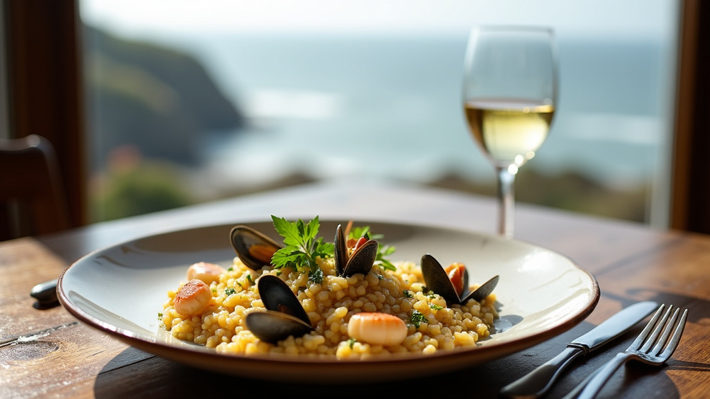 Préparation de plats saisonniers au restaurant Effet Mer