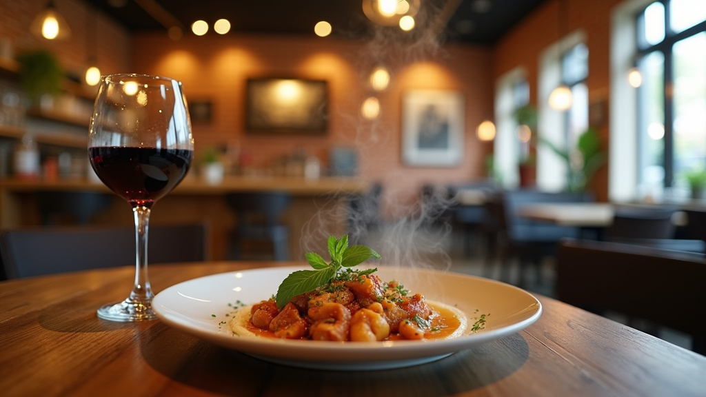 Intérieur moderne de L'Esprit Cuisine à Laval avec cuisine ouverte