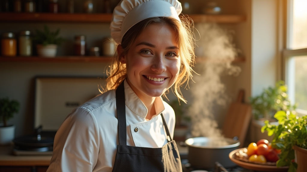 Table de cuisine avec Thermomix et ingr&eacute;dients frais