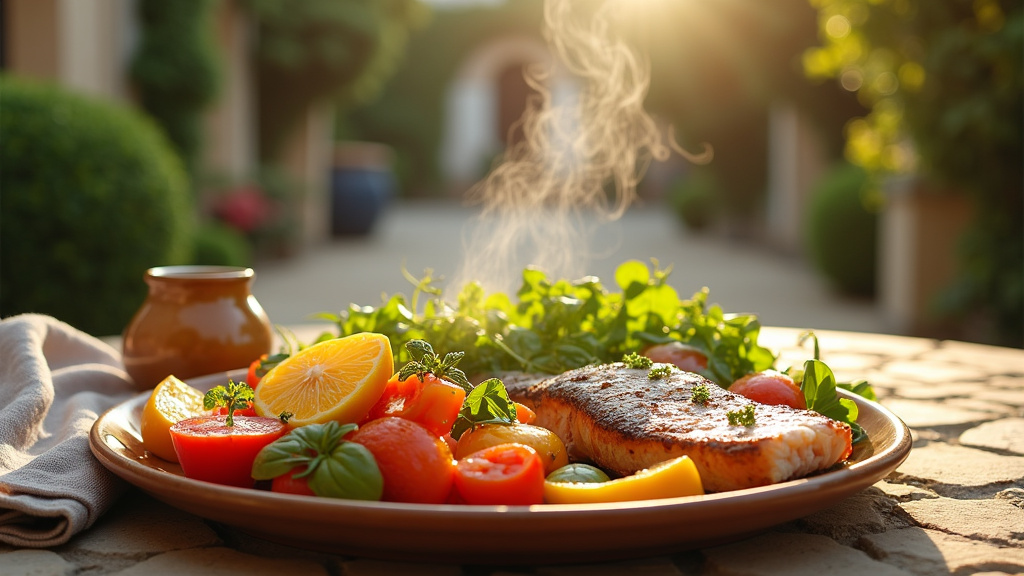 Présentation élégante d'un plat pour événement chez Ma Cuisine Vos Envies