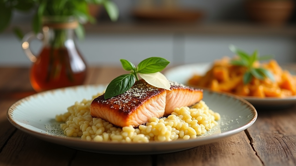 Robot culinaire Monsieur Cuisine en action dans une cuisine moderne