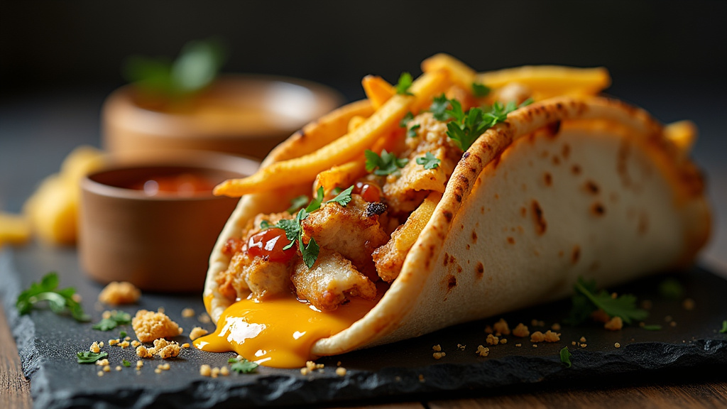 Livraison O'Tacos avec boîtier de tacos