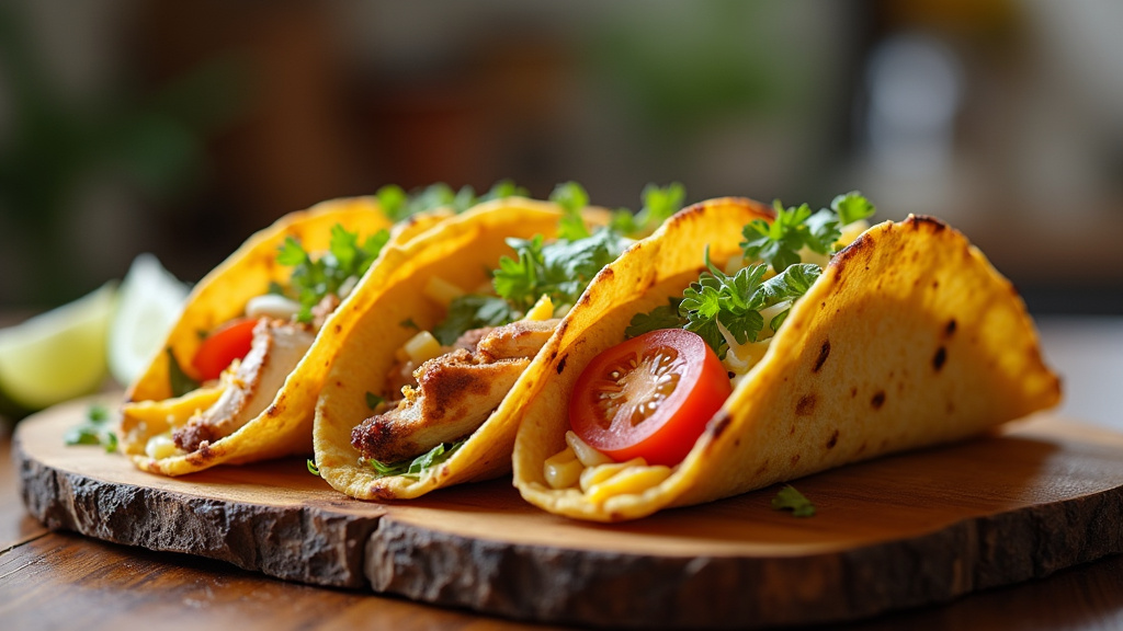 Tortillas de blé prêtes à être utilisées pour la préparation de tacos maison