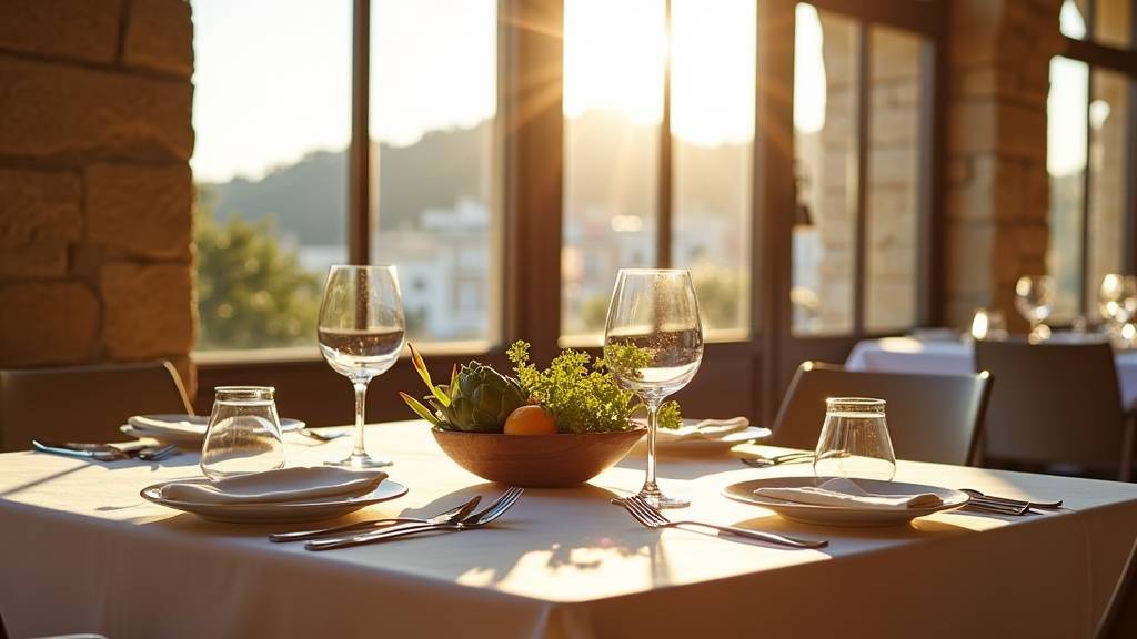Intérieur du restaurant Les Agitateurs à Nice avec une décoration élégante et chaleureuse