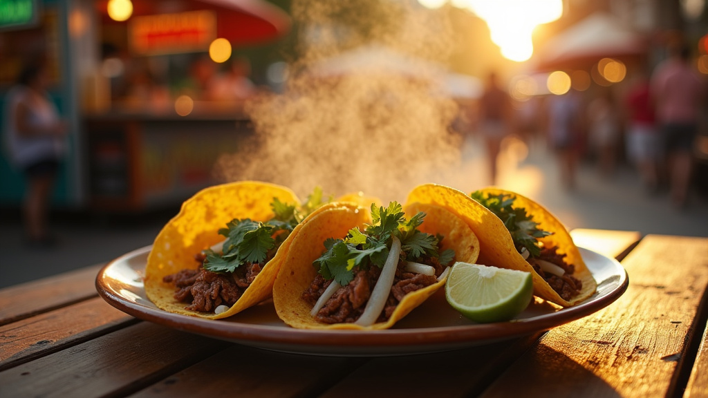 Menu varié de tacos Los Tacos avec options végétariennes et halal
